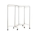 4-vleugelig scherm met zwenkwielen - Zonder gordijnen