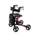 Compacte Rollator - Opvouwbaar - Rood