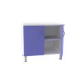 Onderkast 2 Deuren Met 2 Legplanken - Elke Kleur