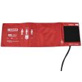 Manchet Voor Volwassenen + 1 Buis Blaas 49x15 cm (Rood)