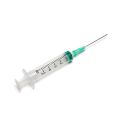Bd Emerald Spuiten met naald - Centrisch Luer Slip (21G - 5ml)