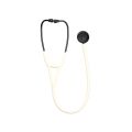 Littmann Cardiology IV - 6186c - Alabast - Zwarte Afwerking - Zwarte Steel