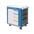 Multifunctionele Trolley - Standaard - WIT/BLAUW