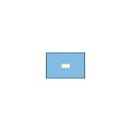 Bi-layer Non-woven doek 50x75 cm met gat 6x9 cm
