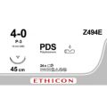 Ethicon Pds II Absorbable Sutures - Gauge 4/0 (13mm P-3)