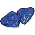 Podotherapie hartvorm kit - Blauw - 6 stuks