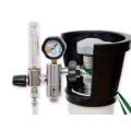 Drukreduceerder met Flowmeter en Bevochtiger - Britse Std.
