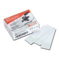Objectglaasjes 26x76 mm - Enkelzijdig Mat, Gezandstraalde Band