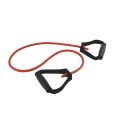 Latex Trainings Elastiek Met Tpr Handvatten 125 cm (2.5 mm - Medium (Rood))