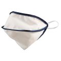 Mycroclean Herbruikbaar Chirurgisch Masker Voor Volwassenen - Bfe 99.8% - 2 Lagen - Neusklem (Wit+Blauw, Volwassen)