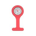 Silicone Verpleegster Horloge - Rond (Rood, Rond)